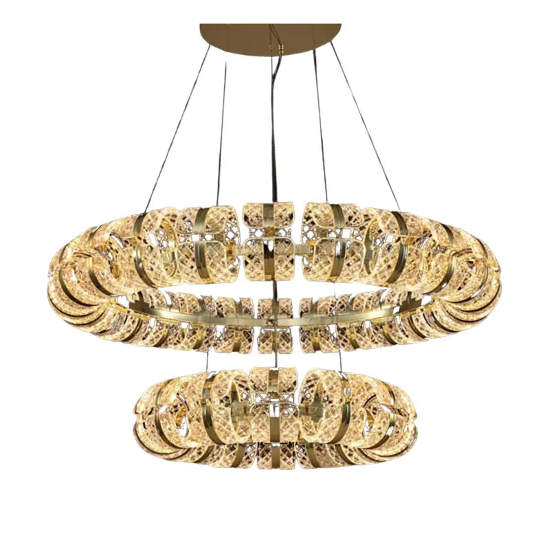 Retrò doppio cerchio grande