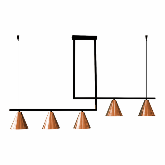 Lampada a sospensione: Bronzi di Riace