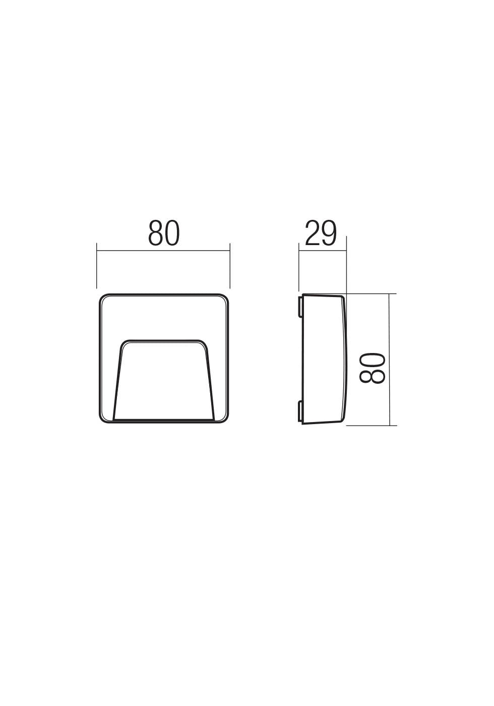 Holos Segnapasso 80 mm