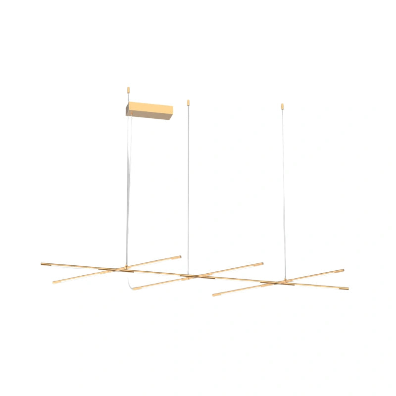 Tubular a 10 luci oro