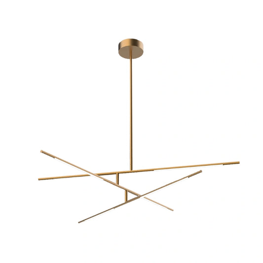 Tubular a 6 luci oro