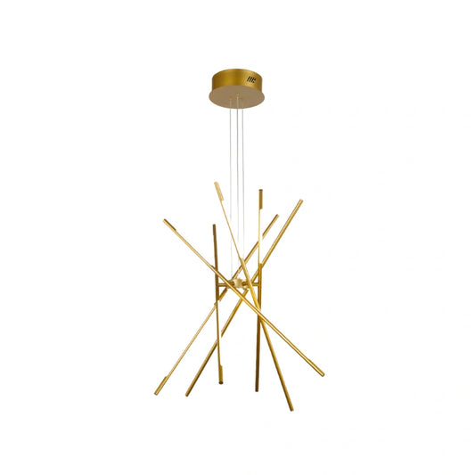 Tubular a 12 luci oro