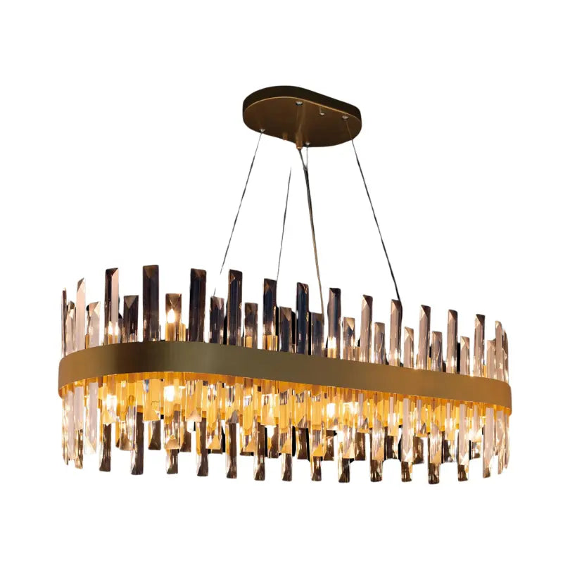 Zenna ovale a 28 luci oro